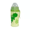 Baby Care itató puha ivócsörrel és fogantyúval 350ml - vegyes színekben új