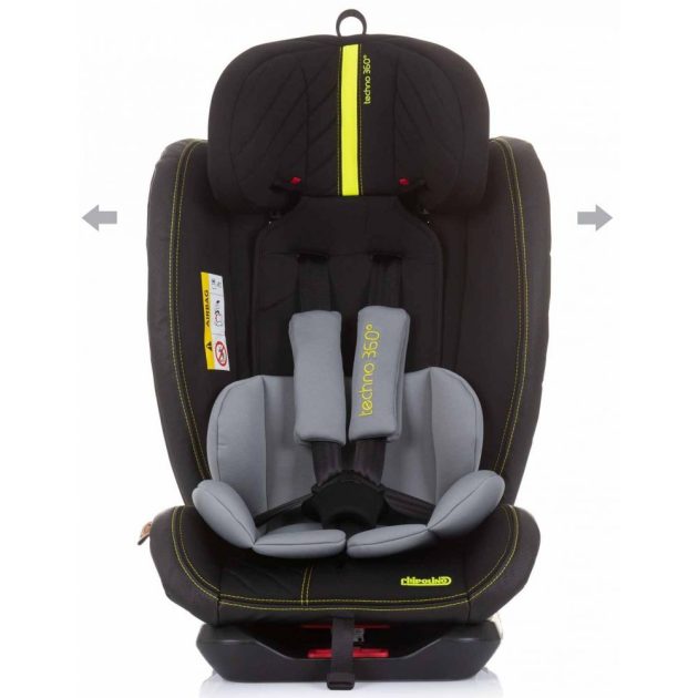 Chipolino Techno 360° isofix autósülés 0-36kg - Glacier 