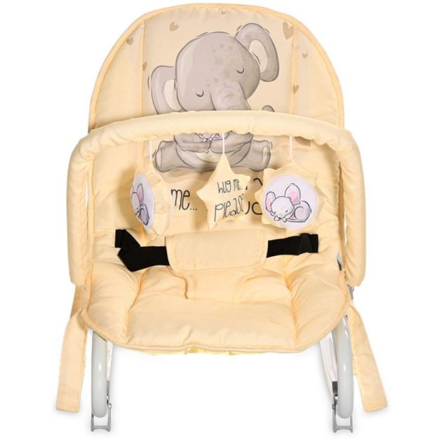 Lorelli Eliza pihenőszék - Yellow Cute elephant