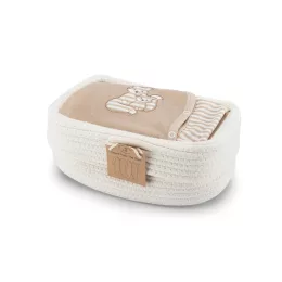   Kenguru Gold Kosár: Hálózsák Róka Mfiber bélelt+ pamut rugi mogyoró