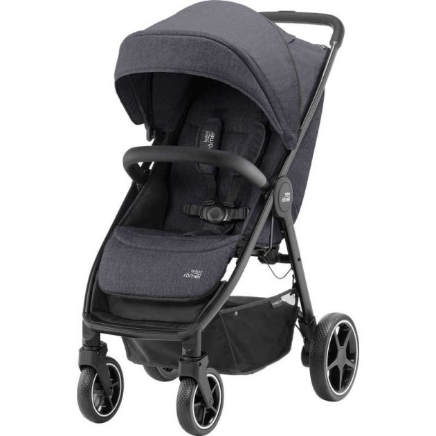 Britax Römer B-Agile R sport babakocsi - Black Shadow/Black