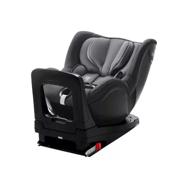 Britax Römer Dualfix iSize autósülés 40-105cm + bázistalp - Midnight Grey - BOMBA ÁR!