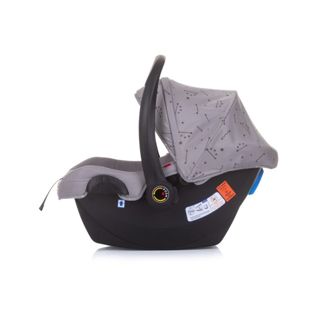 Chipolino Duo Smart autóshordozó 0-13kg - Graphite