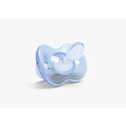   Nuvita Orthosoft Light szilikon cumi 2 db - blue white - 7052