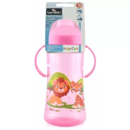 Baby Care Sport itató 330 ml - pink