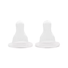 Baby Care szilikon cumisüveg cumi S - 2db
