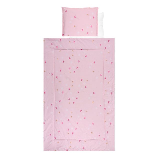 Lorelli 4 részes ágynemű garnitúra - Butterflies Pink
