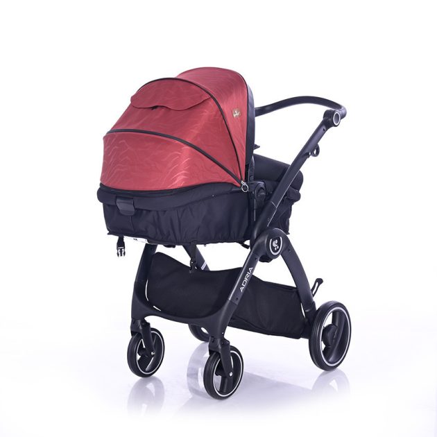 Lorelli Adria multifunkciós babakocsi - Premium Black&Red