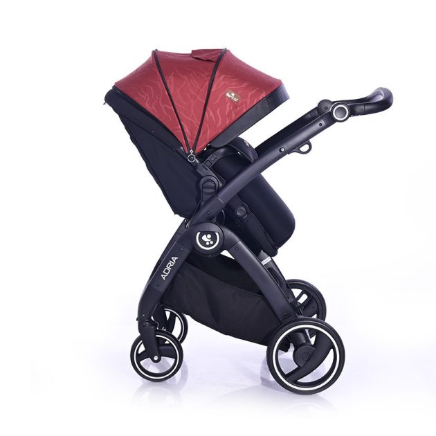 Lorelli Adria multifunkciós babakocsi - Premium Black&Red