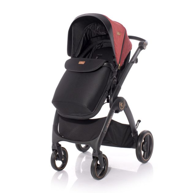 Lorelli Adria multifunkciós babakocsi - Classic Black&Red