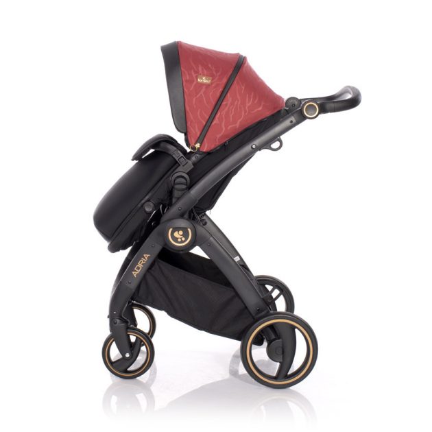 Lorelli Adria multifunkciós babakocsi - Classic Black&Red