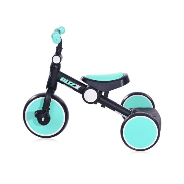 Lorelli Buzz összecsukható tricikli - Black&Turquoise 