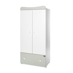   Lorelli Exclusive szekrény - White & Milky Green / Fehér & Zöld