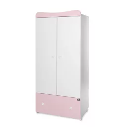   Lorelli Exclusive szekrény - White & Orchid / Fehér & Orchidea