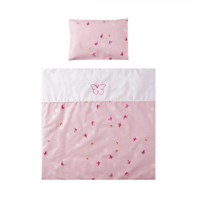 Lorelli First Dreams ágynemű garnitúra - Butterflies Pink