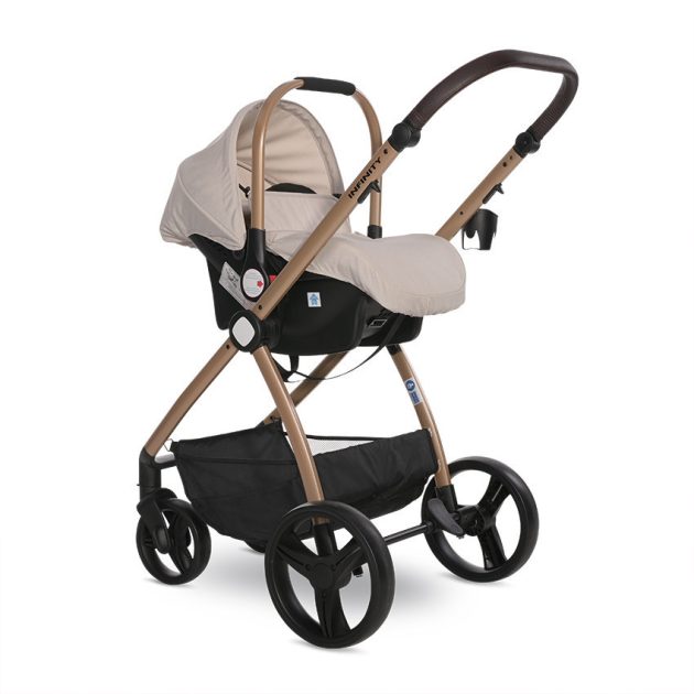 Lorelli Infinity multifunkciós babakocsi - 3 In1 Beige Sand