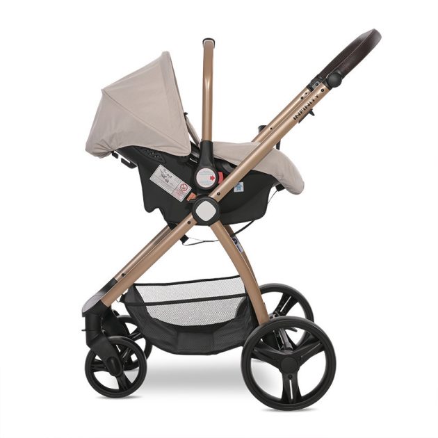 Lorelli Infinity multifunkciós babakocsi - 3 In1 Beige Sand