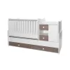 Lorelli MiniMax kombi ágy 190x72 - White Coffe New