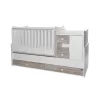 Lorelli MiniMax kombi ágy 190x72 - White Artwood New