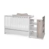 Lorelli Multi kombi ágy 190x72 - White Artwood