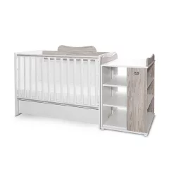 Lorelli Multi kombi ágy 190x72 - White Artwood