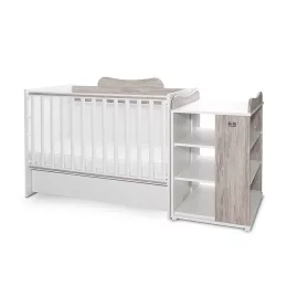 Lorelli Multi kombi ágy 190x72 - White Artwood