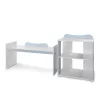 Lorelli Multi kombi ágy 190x72 - White Baby Blue