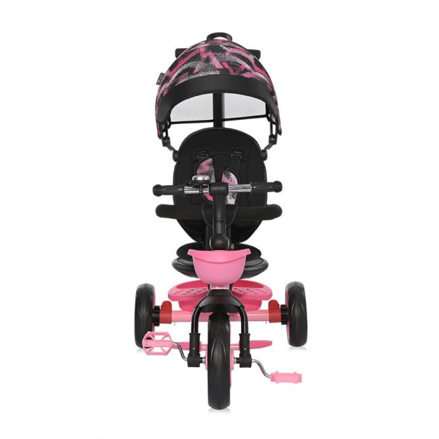 Lorelli Revel tricikli - Pink Grunge
