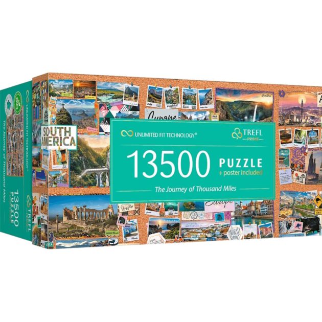 Trefl Puzzle 13500 db - Az ezermérföldes utazás (9x1500)
