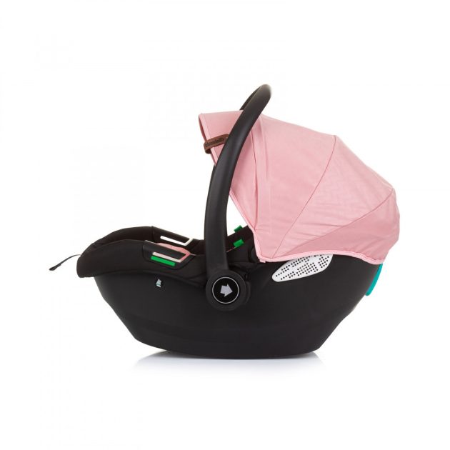 Chipolino Duo Smart autóshordozó 40-87cm - Flamingo