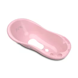   Lorelli Kád 100 kád leeresztő dugóval csúszásgátlóval - Little Stars Pink