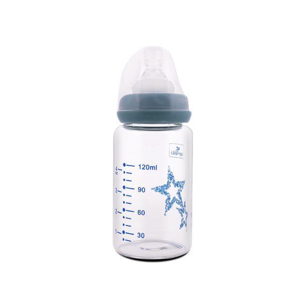 Baby Care Üveg anti-colic cumisüveg 120ml - Blue