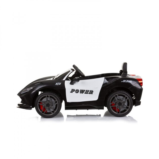 Chipolino POLICE 1 üléssel elektromos autó - fekete