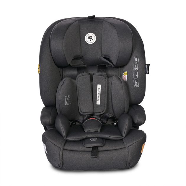 Lorelli Benevento autósülés Isofix 76-150cm - Black Jasper