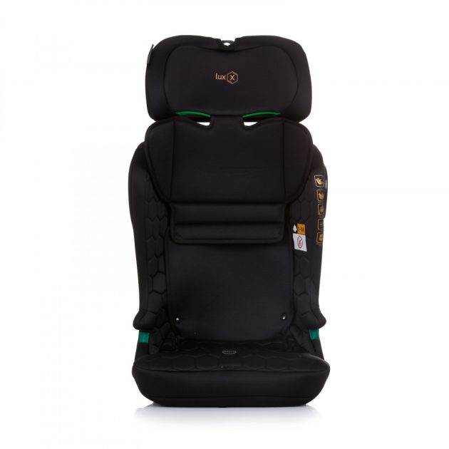 Chipolino Lux X autósülés Isofix 76-150cm - Obsidian