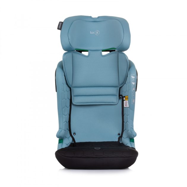 Chipolino Lux X autósülés Isofix 76-150cm - Pastel Blue/Green