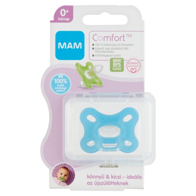 MAM Comfort puha szilikon cumi 0+ hónap