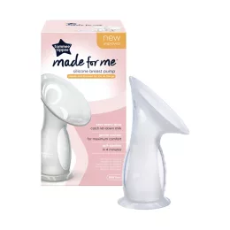  Tommee Tippee Made for Me szilikon kézi mellszívó és anyatejgyűjtő