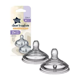   Tommee Tippee Closer to Nature cumisüveg cumi lassú folyású 2 db