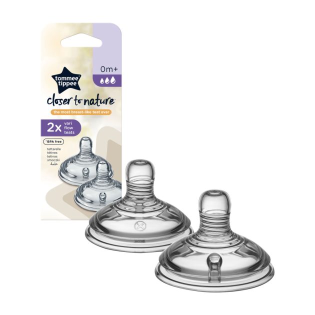 Tommee Tippee Closer to Nature cumisüveg cumi variábilis, 2 db