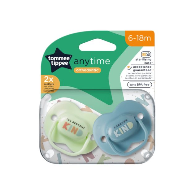 Tommee Tippee Anytime cumi 6-18 hó, 2 db