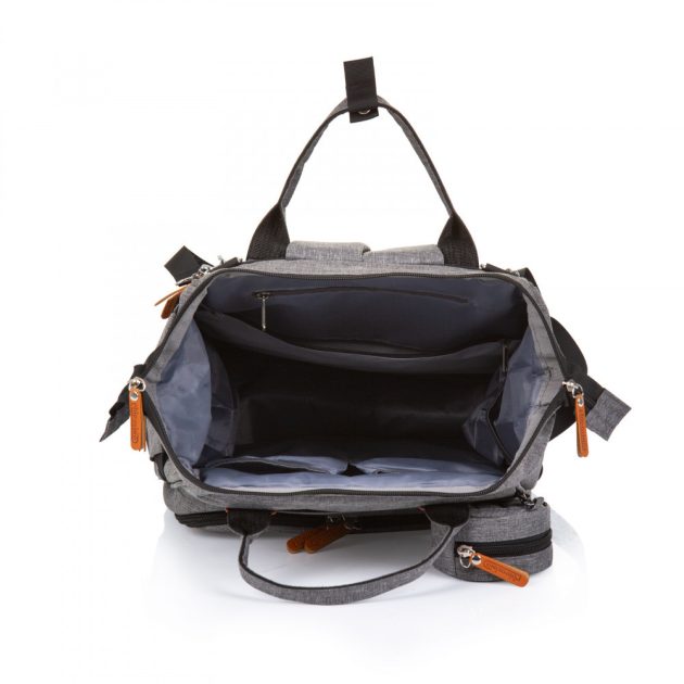 Chipolino pelenkázó táska/hátizsák - Granite