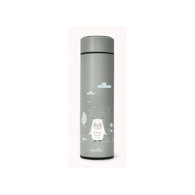 Nuvita termosz digitális hőmérséklet kijelzővel 500ml - Sage Green - 4455