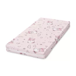 Lorelli szivacs matrac 90x42x6 cm - Pink Ballerina Bear