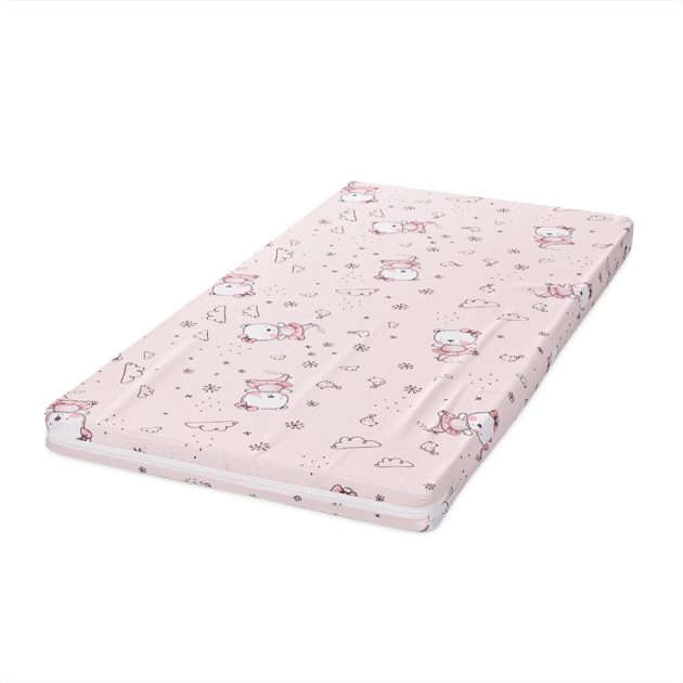 Lorelli Classic Habszivacs matrac 60x120x6 cm - Pink Ballerina Bear