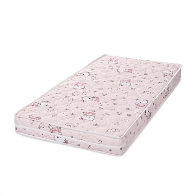 Lorelli Relax szivacs matrac 60x120x10 cm - Pink Ballerina Bear