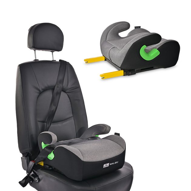 Lorelli Malibu Isofix autós ülésmagasító, 125-150 cm, Green