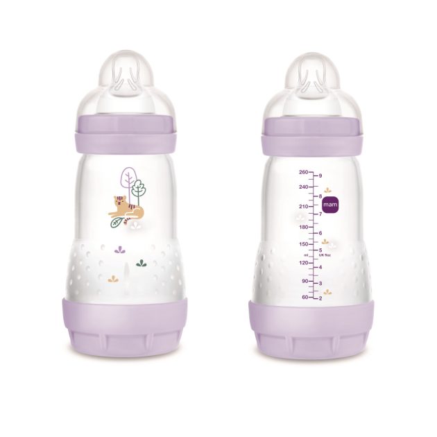 MAM Anti colic Matt cumisüveg 260ml lány