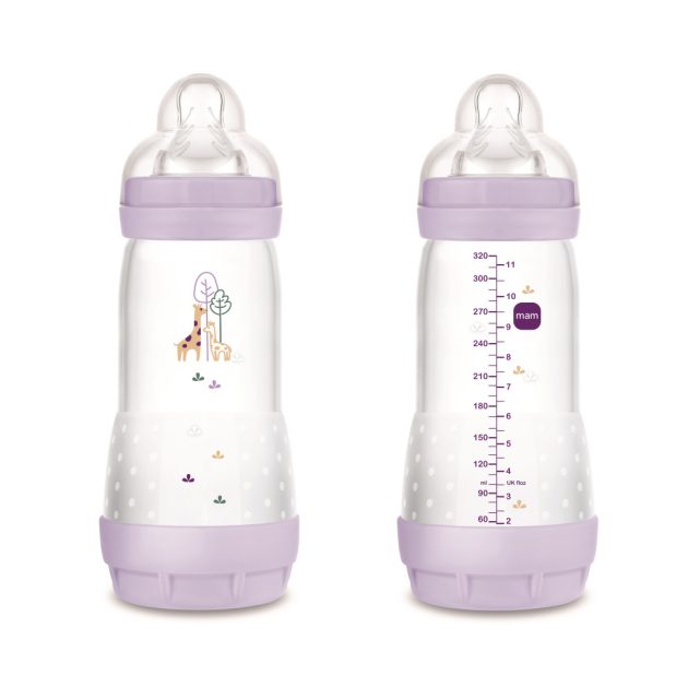 MAM Anti Colic Matt cumisüveg 320 ml lány