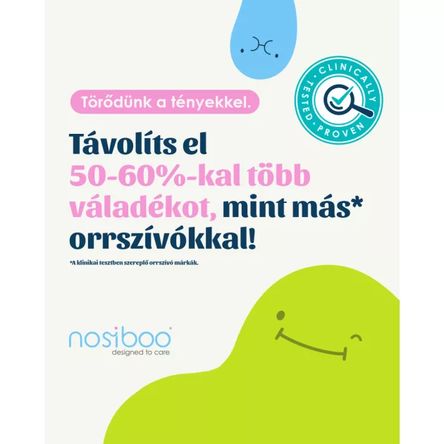 Nosiboo Pro elektromos orrszívó - Szürke